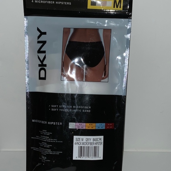DKNY ladies 4 pack hipster - Picture 2 of 3